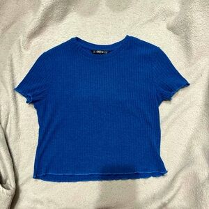 Ribbed baby tee